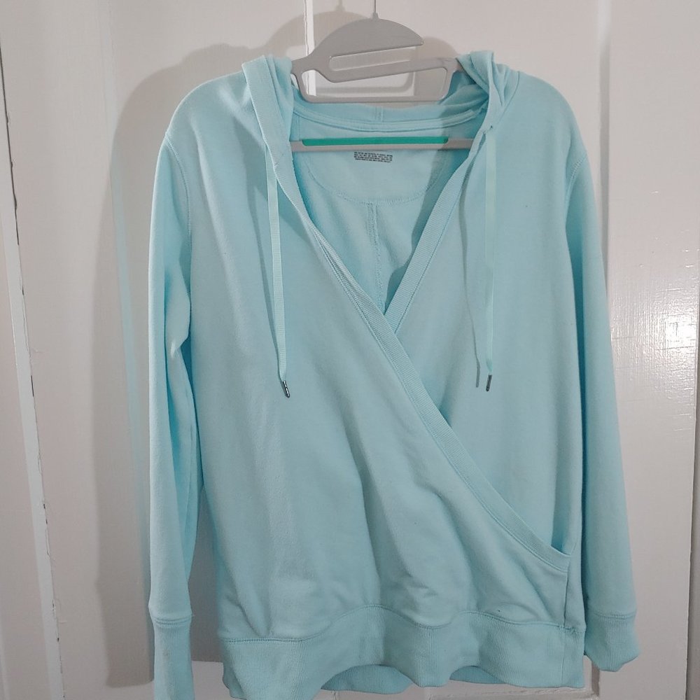 Women's Tek Gear Cyan Sweatshirt LG